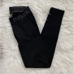 Gymshark flex high waisted leggings Black/Charcoal - XS
